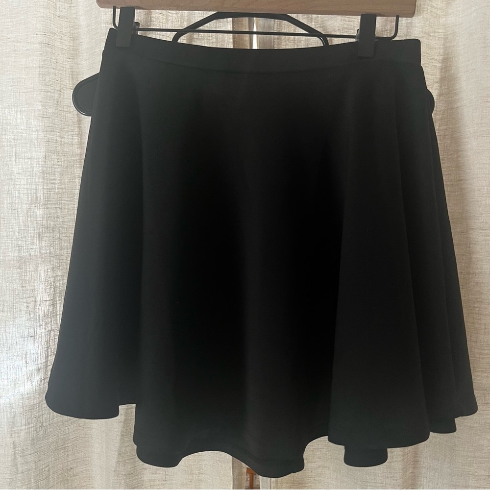 Made By Johnny Black Circle Skirt